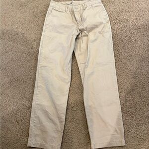 Boy’s Ralph Lauren Casual Straight-Leg Chino Pants — Khaki